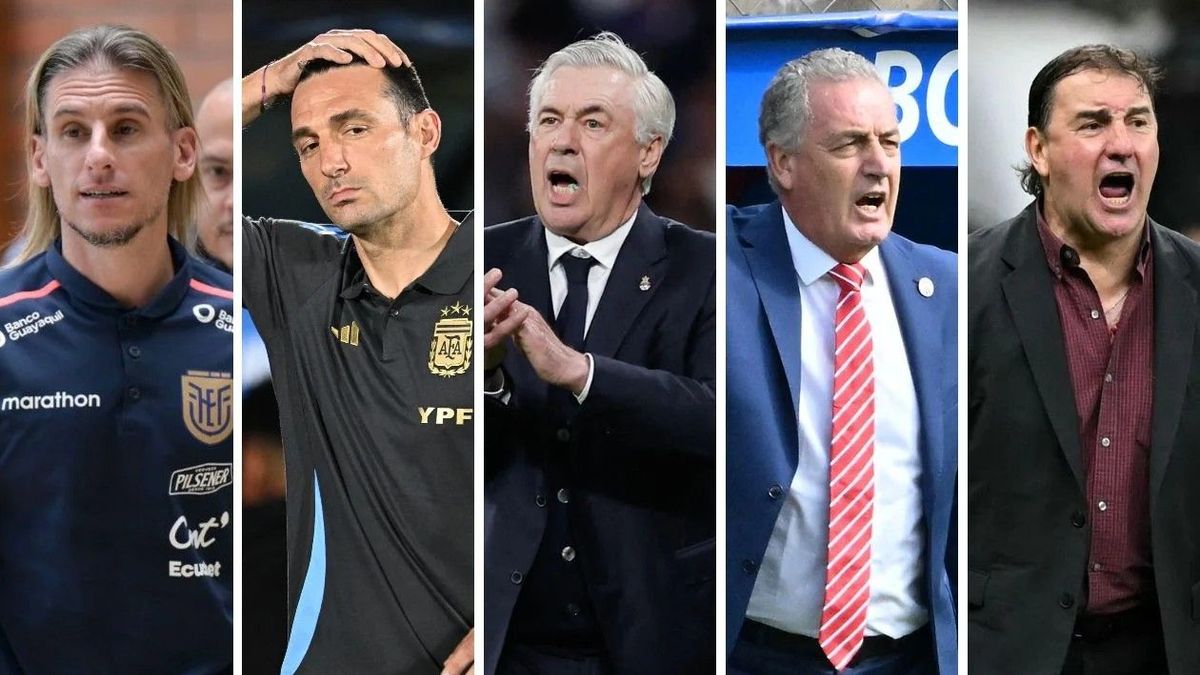 Entrenadores de selecciones sudamericanas