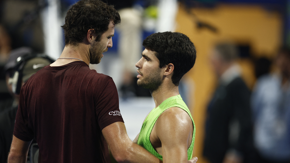 Carlos Alcaraz recibió curiosa petición en el Abierto de Doha