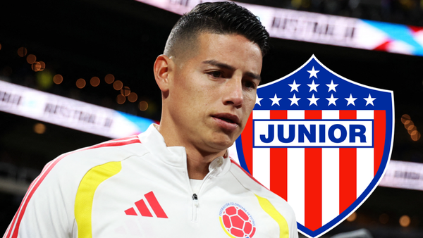 En Junior desmienten el supuesto chisme de James Rodríguez