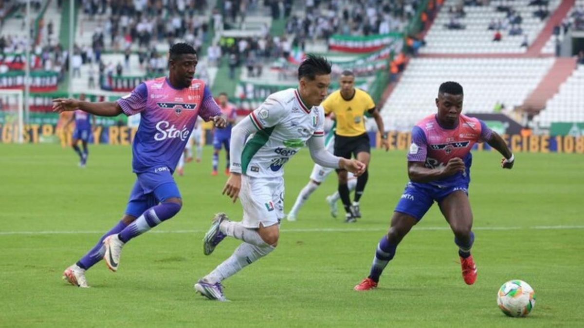 Once Caldas derrotó a Fortaleza por la Liga BetPlay