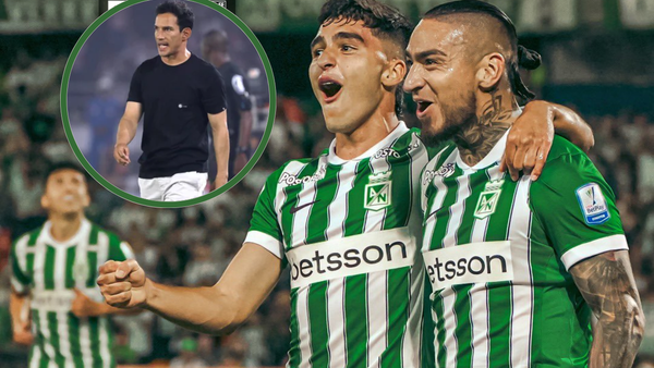 Diego Arias no se guardó nada con el 'Chicho' Arango tras su primer gol en Nacional