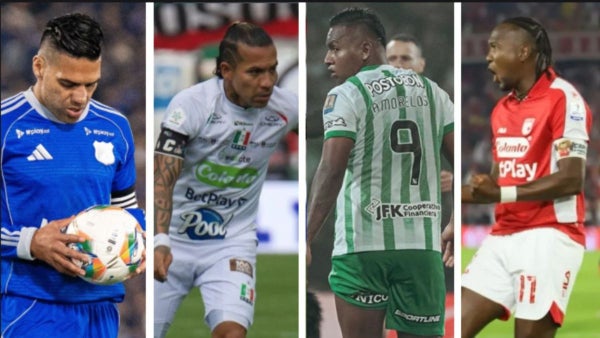 Liga BetPlay: así va la tabla de goleadores tras la octava fecha