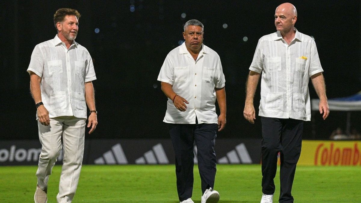 Alejandro Domínguez presiona a Colombia