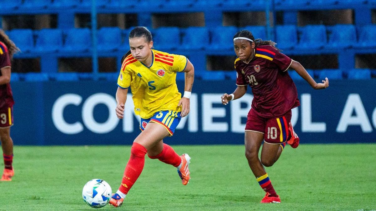 Colombia vs Venezuela EN VIVO - Sudamericano Femenino sub 20