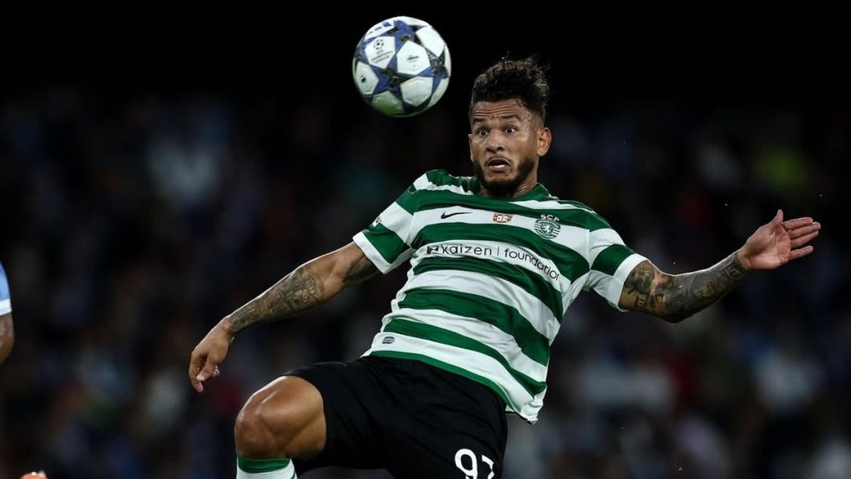 Luis Suárez, delantero del Sporting.