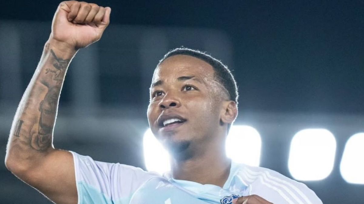 Beckham Castro, delantero de Millonarios.