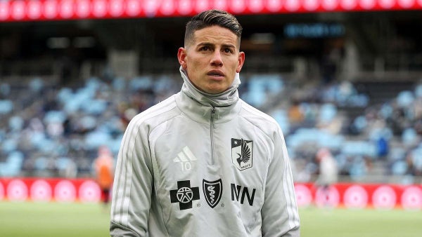 James Rodríguez no debutó: Minnesota ganó en la fecha 2 de la MLS