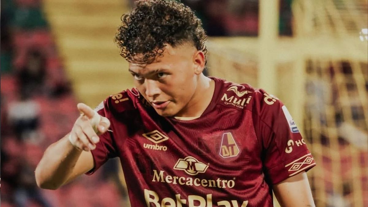 Tatay Torres, jugador del Deportes Tolima.