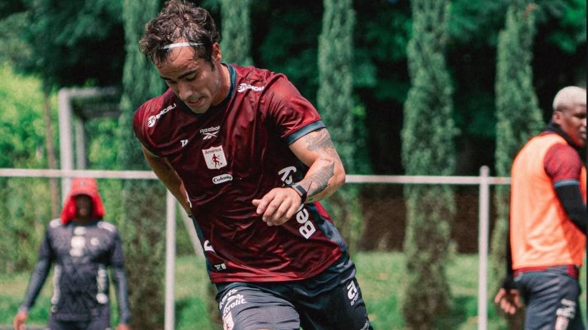 Tomás Ángel, delantero del América.