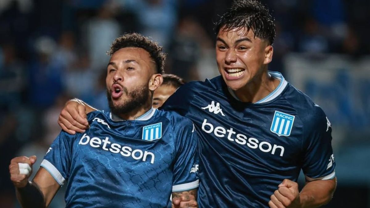 Duván Vergara, jugador colombiano de Racing.