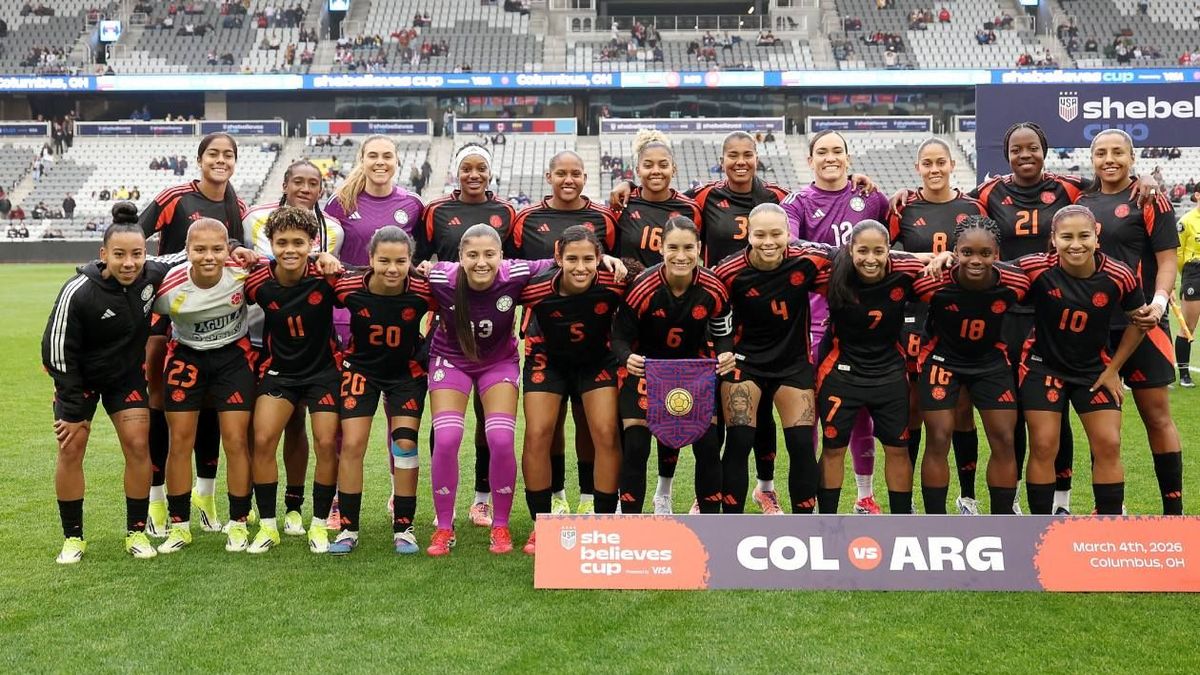 Selección Colombia en la SheBelieves Cup