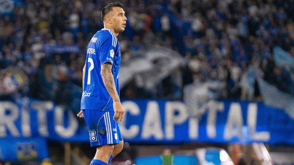 Rodrigo Contreras, delantero de Millonarios