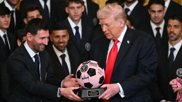 [VIDEO] “Bienvenido a la Casa Blanca, Lionel Messi