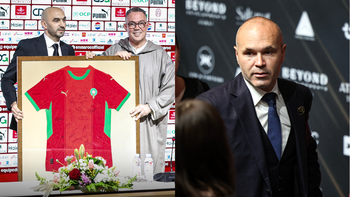 Marruecos le dio portazo a Andrés Iniesta