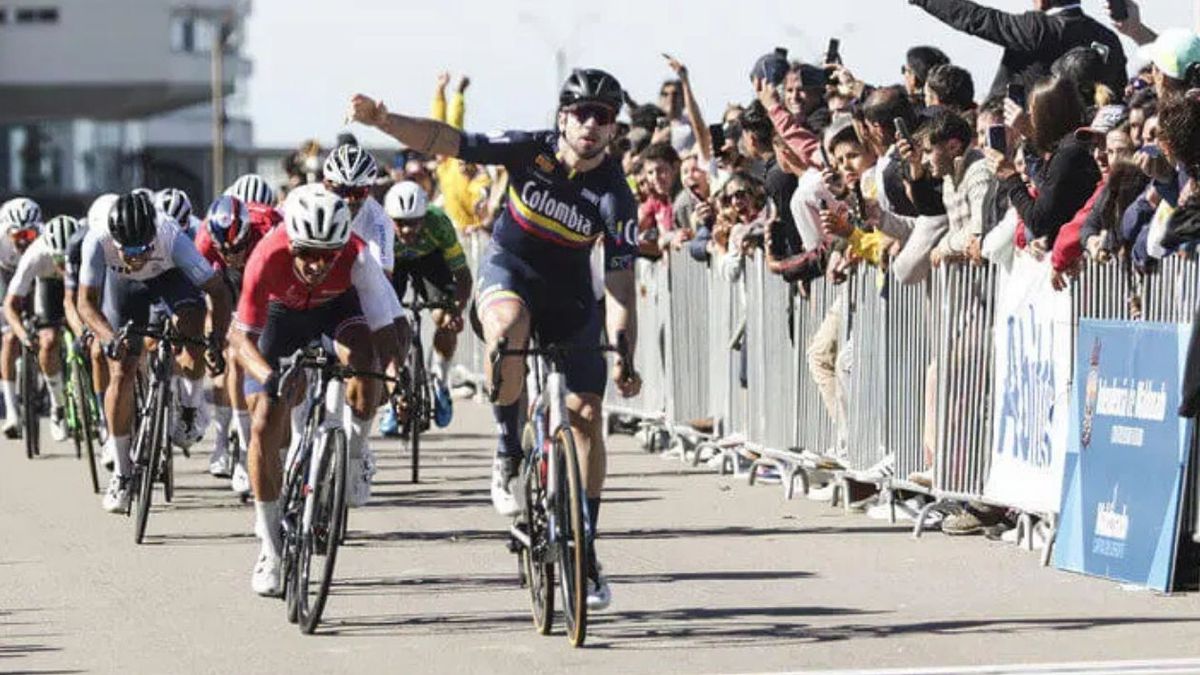 Álvaro Hodeg, en el Campeonato Panamericano.
