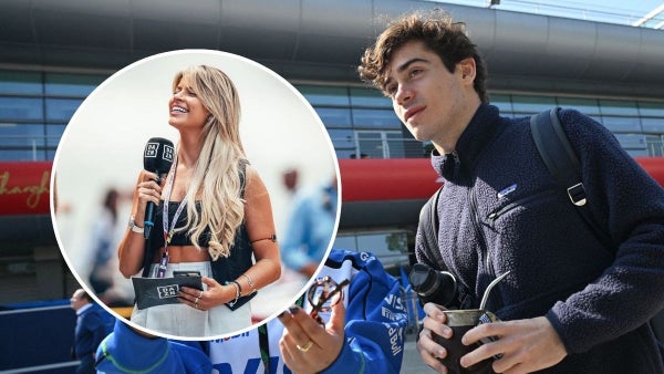 Complicidad entre Franco Colapinto y la 'prensa' en el Gran Premio de China