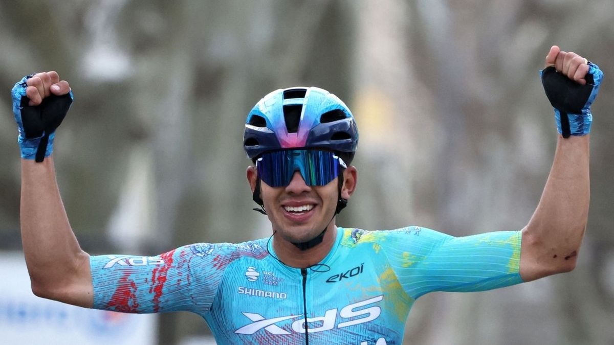 Harold Tejada, pedalista colombiano.