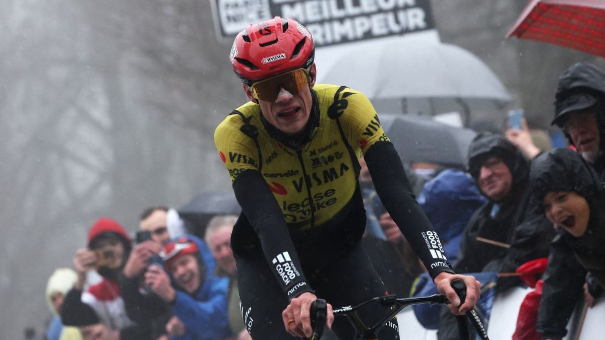 Jonas Vingegaard retó a Harold Tejada y Daniel Martínez