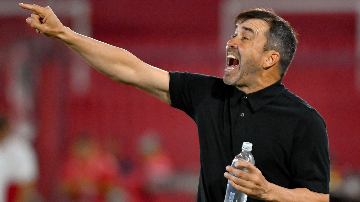 Coudet tendría problemas en River Plate tras su primer partido