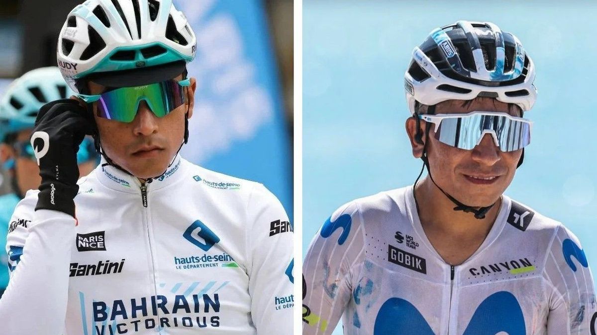 Santiago Buitrago y Nairo Quintana