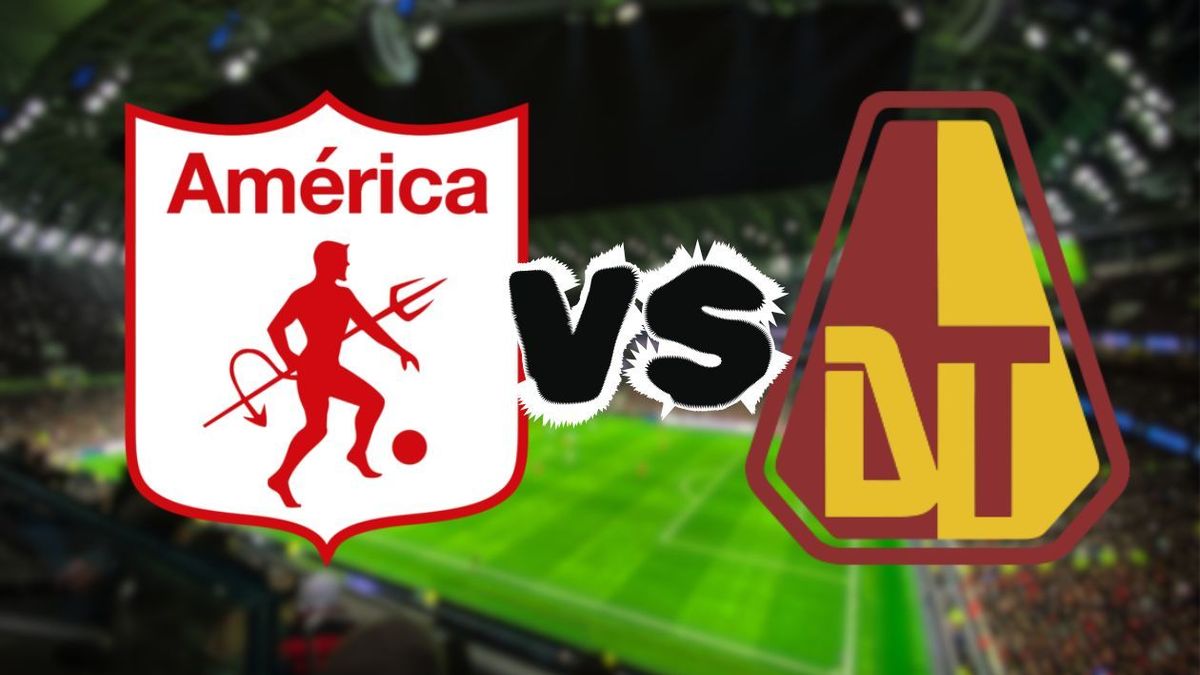 América de Cali vs Deportes Tolima.