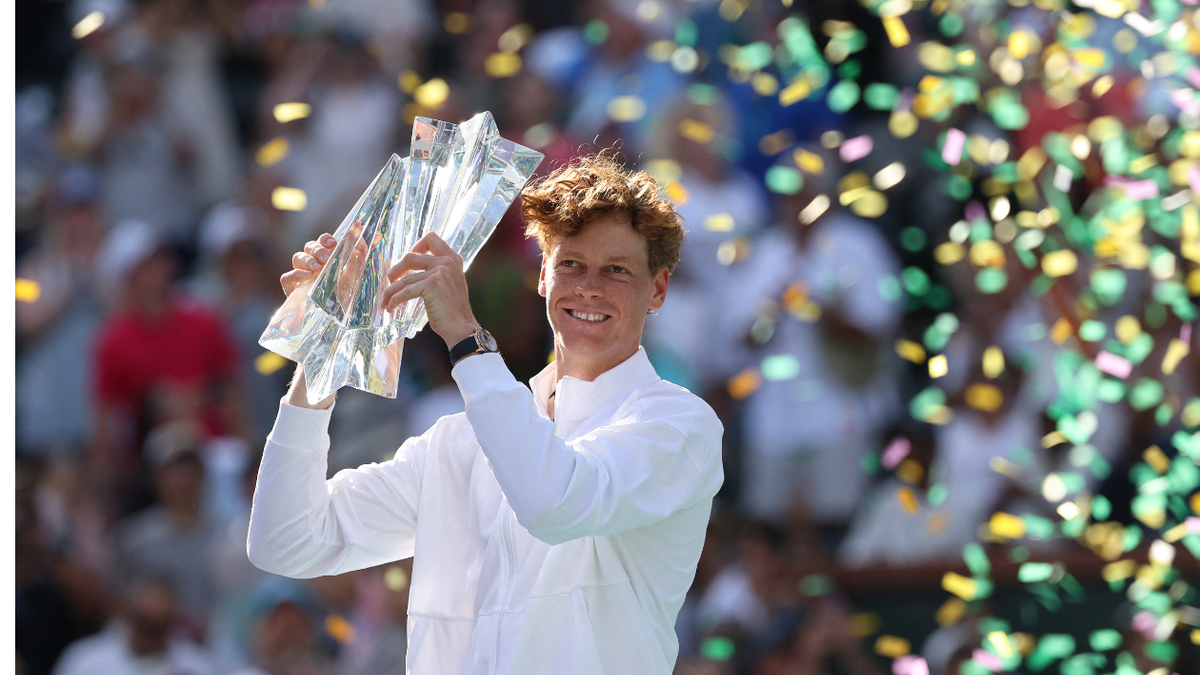 Sinner se coronó campeón del Indian Wells