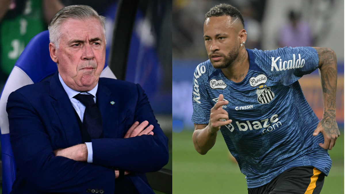 Ancelotti definió el futuro de Neymar en la Selección de Brasil