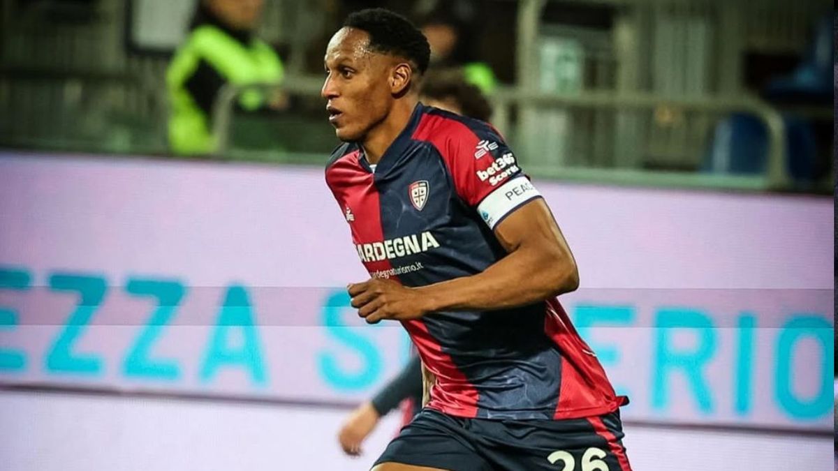 Yerry Mina, jugador del Cagliari.