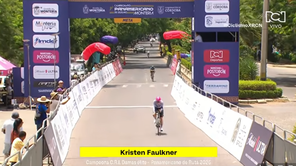 Kristen Faulkner, campeona contrarreloj panamericano de ruta 2026
