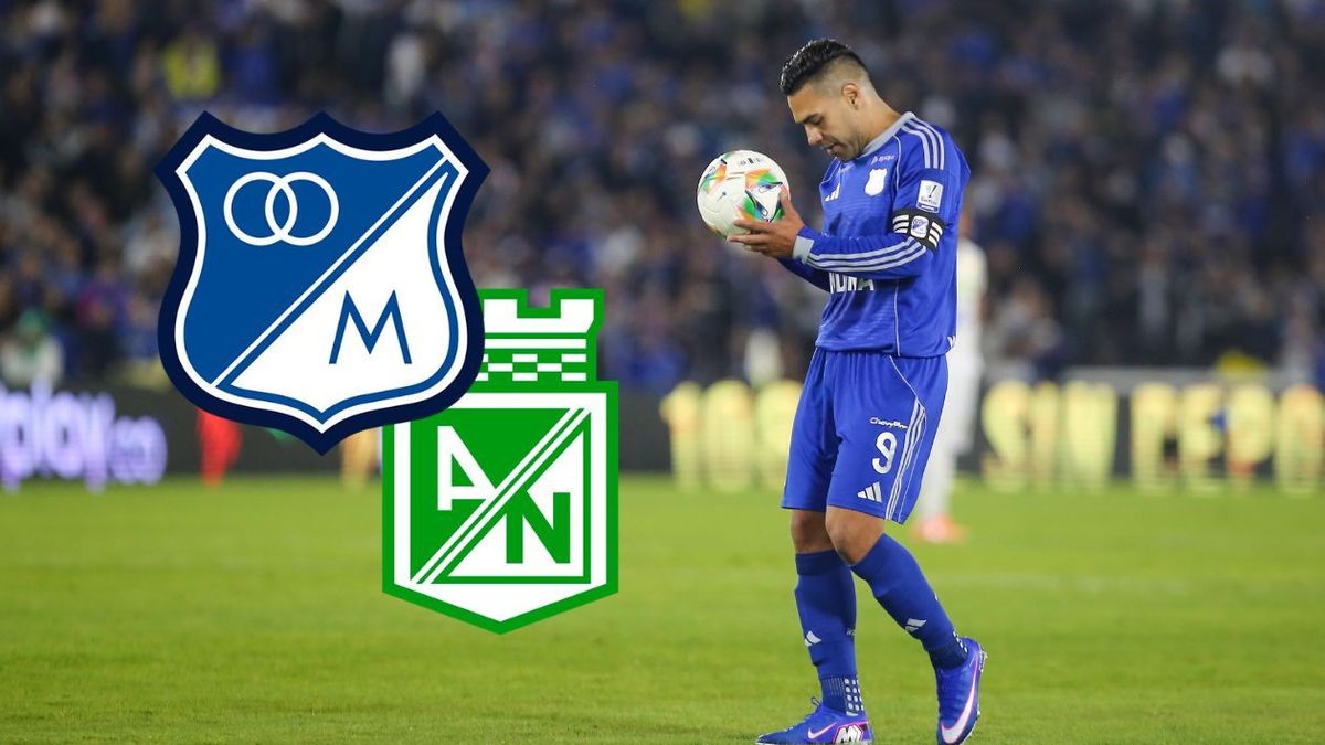 Así celebró Falcao la goleada de Millonarios contra Nacional