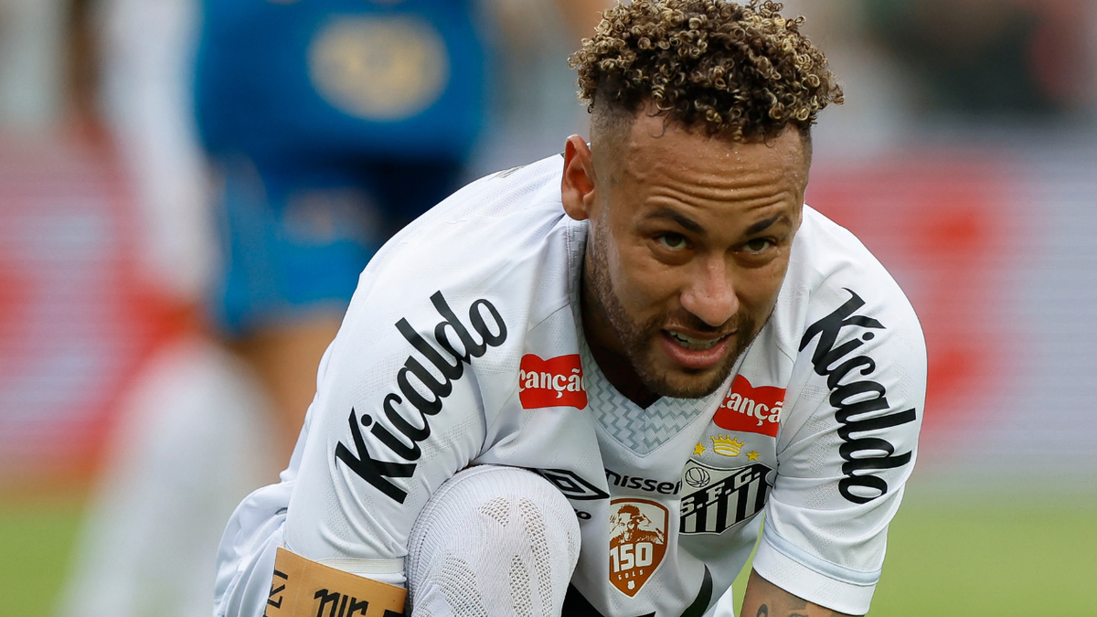 Neymar, delantero de Santos