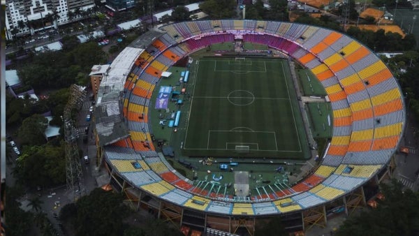 [VIDEO] Se suspendió parcialmente Medellín vs. Atlético Junior en el Atanasio