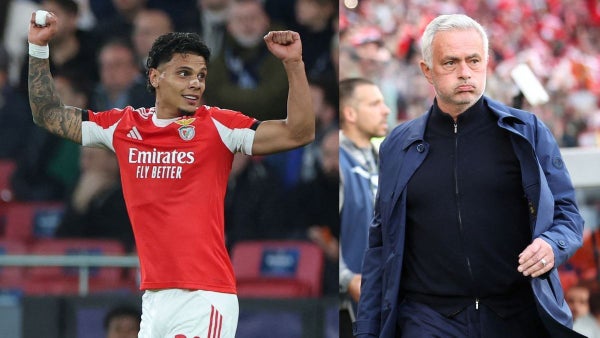Mourinho se deshizo en elogios a un Richard Ríos quien fue figura con Benfica