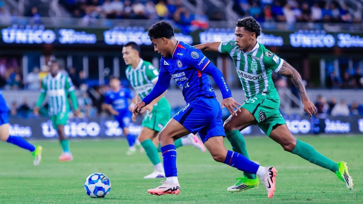 Nacional fue goleado por Cruz Azul en el amistoso en Estados Unidos