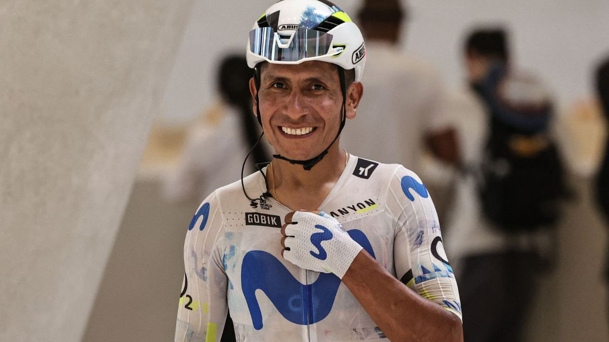 Nairo Quintana, ciclista colombiano.