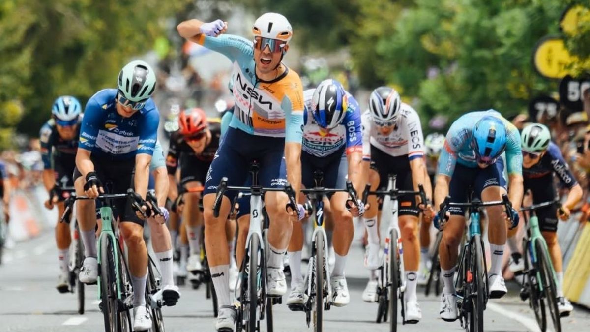 Ethan Vernon, ganador de la etapa 4 de la Vuelta a España.