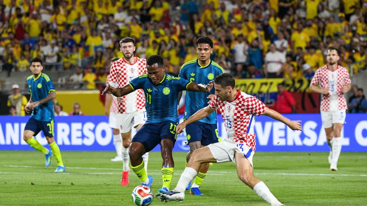 Colombia enfrentó a Croacia en amistoso de la fecha FIFA