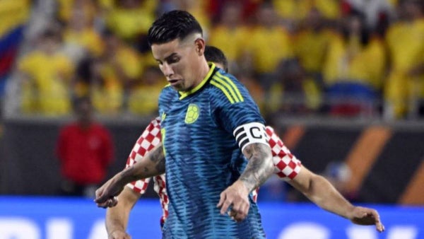 James Rodríguez, con poco, fue de los mejores de Colombia ante Croacia