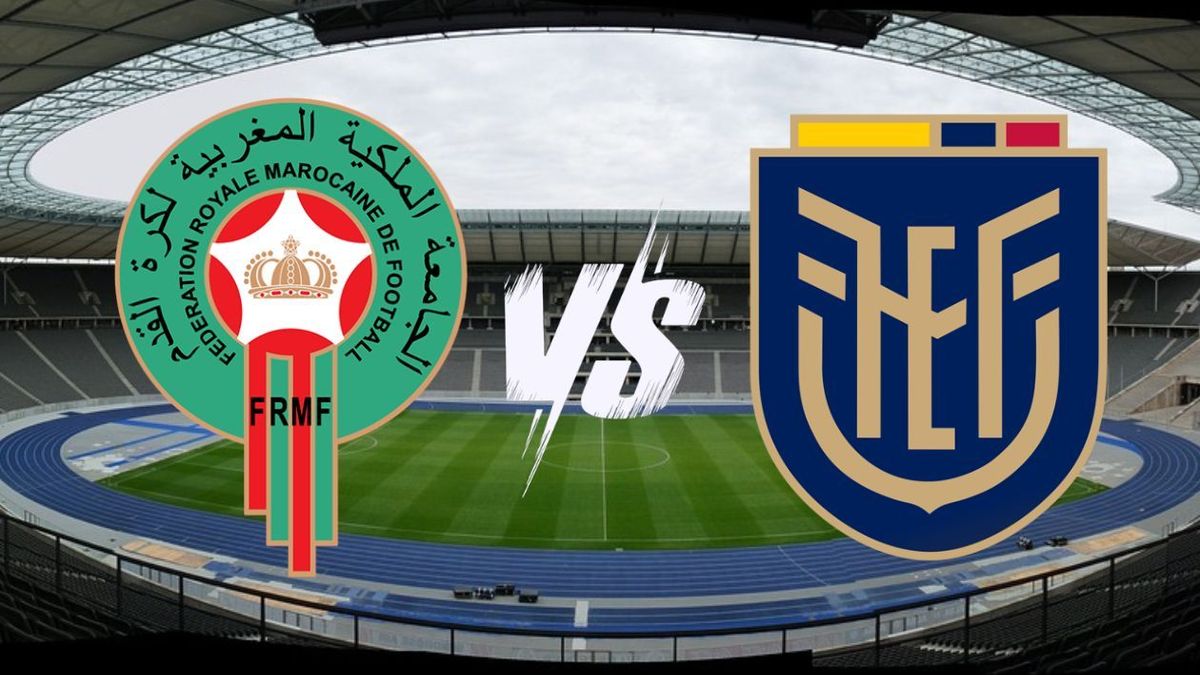 EN VIVO Marruecos vs Ecuador - minuto a minuto y goles - Fecha FIFA