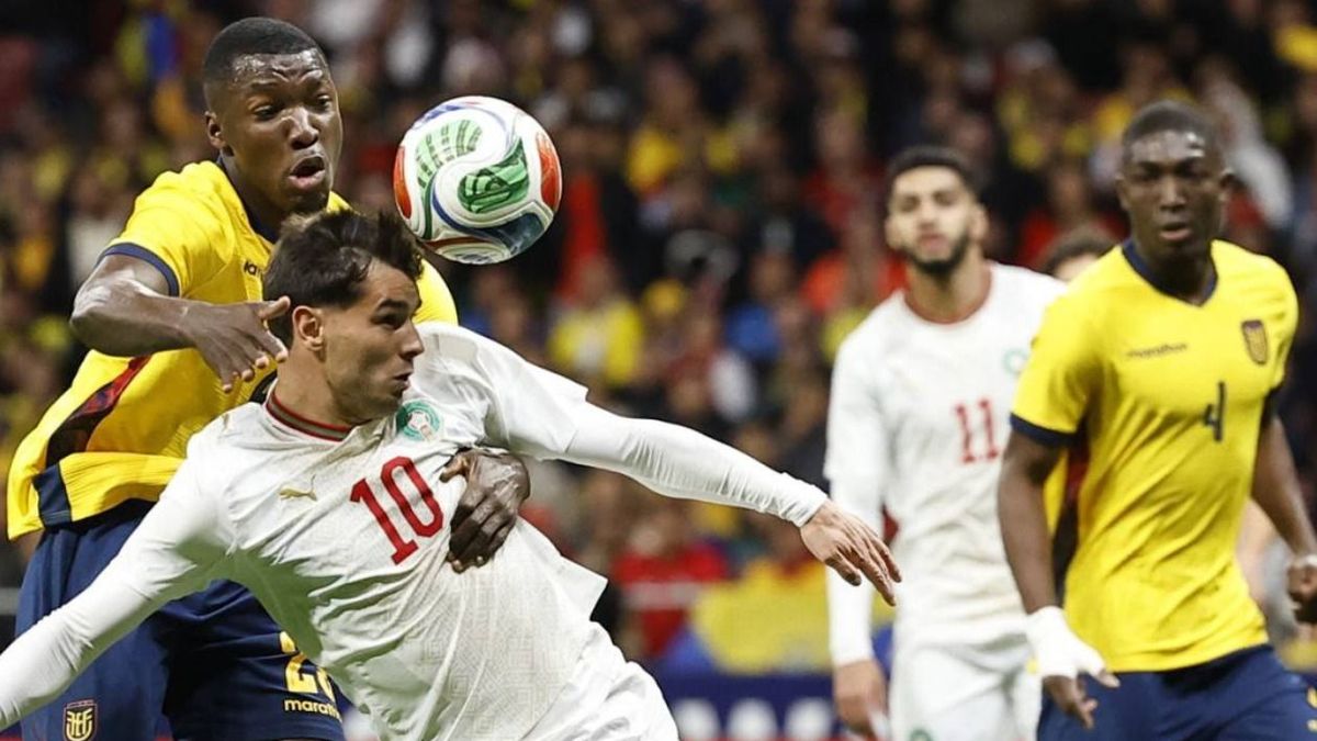 Ecuador empató contra Marruecos en Fecha FIFA