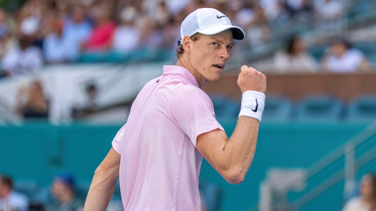 Sinner va por el título del Master de Miami luego de vencer a Zverev