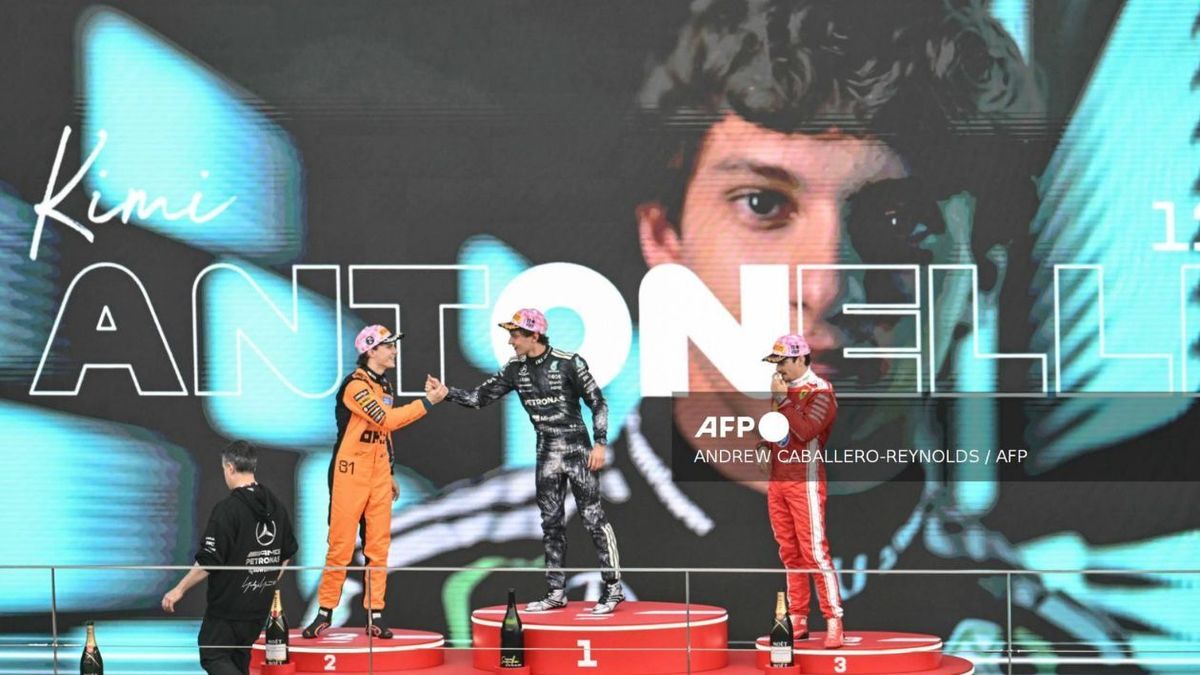 Kimi Antonelli, ganador del GP de Japón de F1