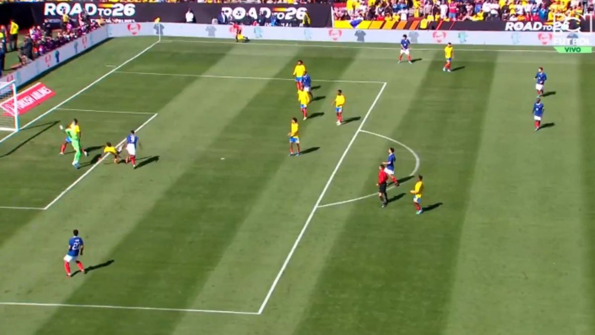 Segundo gol de Francia Vs Colombia