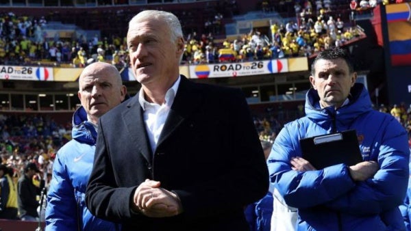 Deschamps dejó la molestia con Colombia: 