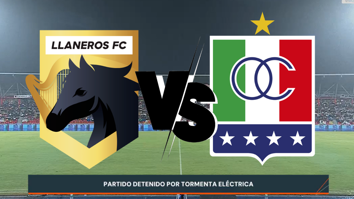 Así podrá ver en vivo la reanudación del partido entre Llaneros vs Once Caldas