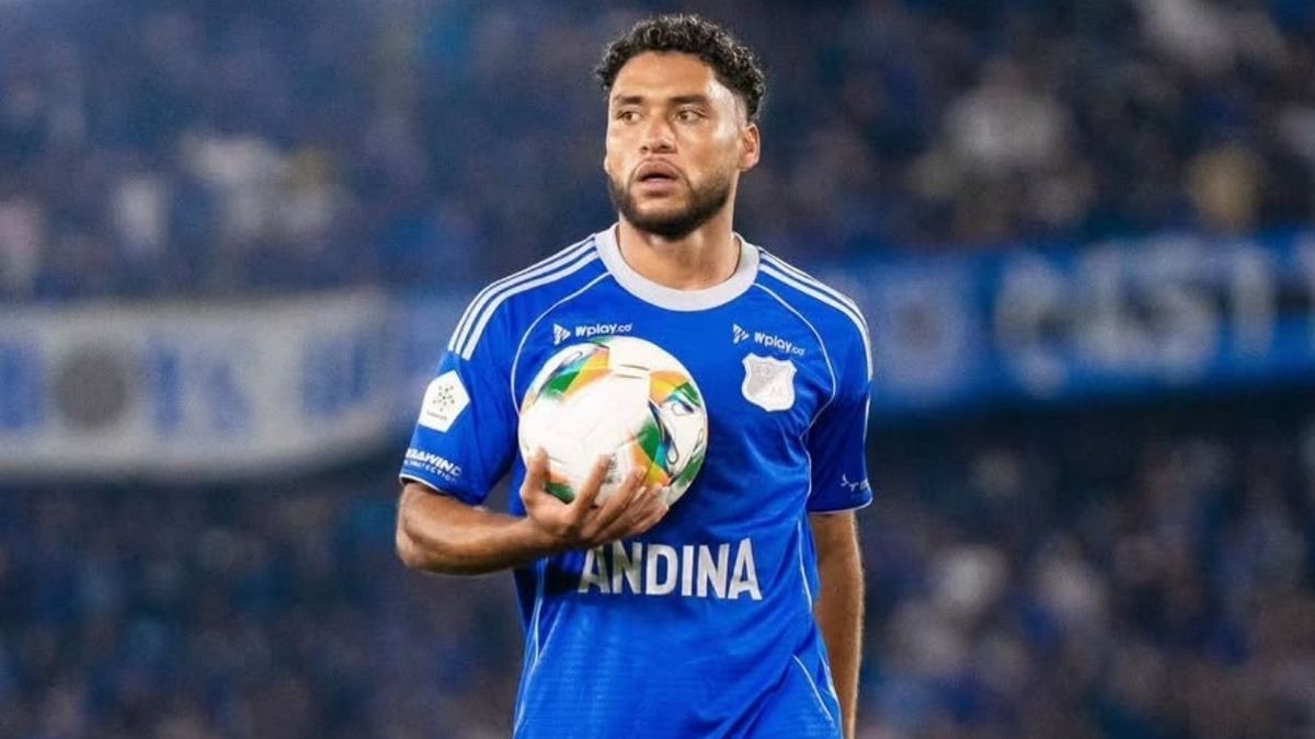 Sebastián Valencia, jugador de Millonarios.