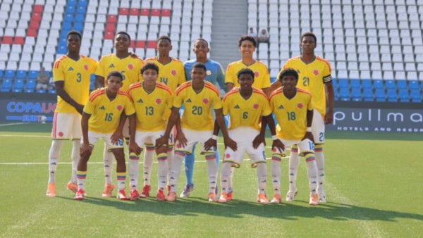 Fixture de la Selección Colombia en el Sudamericano masculino sub 17