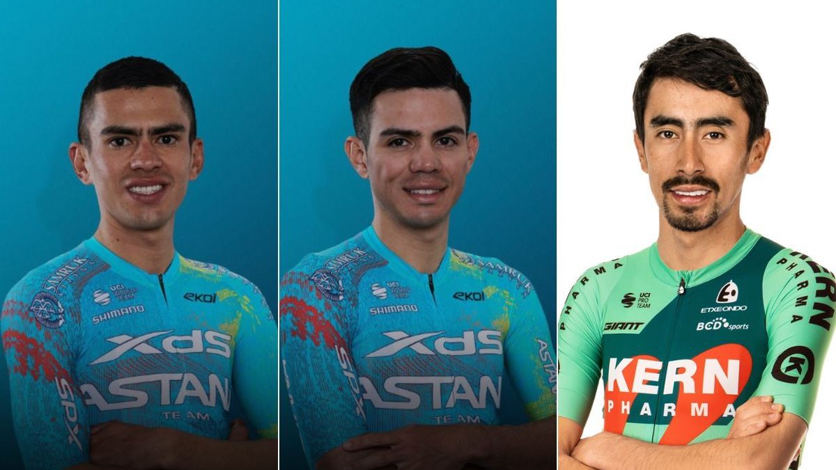Harold Tejada, Sergio Higuita e Iván Ramiro Sosa se apuntan para una carrera World Tour