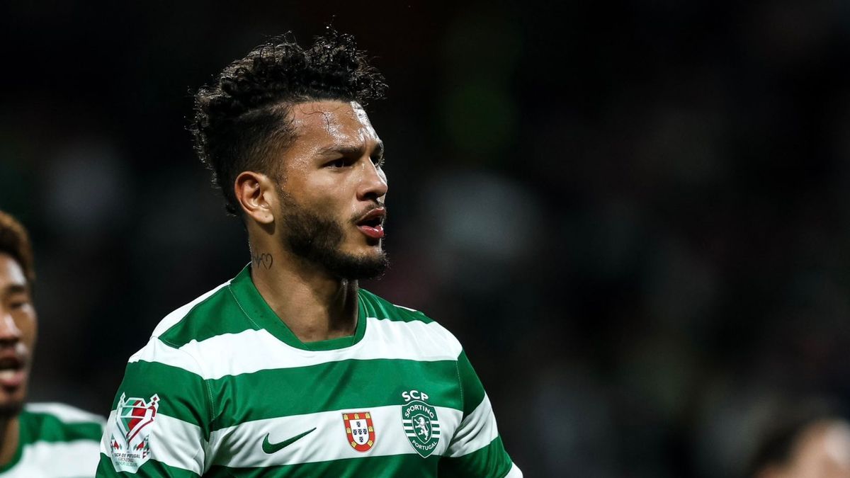 Luis Javier Suárez, delantero del Sporting de Lisboa