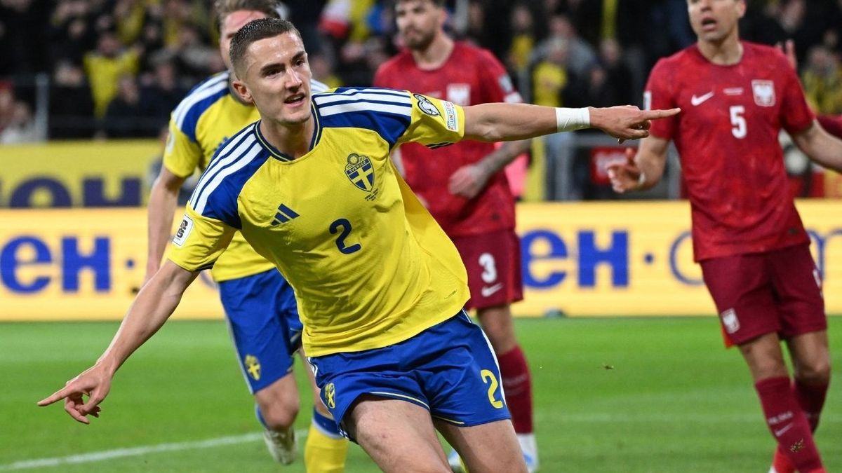 Suecia derrotó 3-2 a Polonia-.